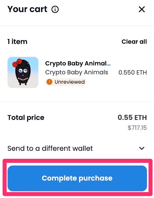 Crypto Baby Animals(CBAs:くりまる)
