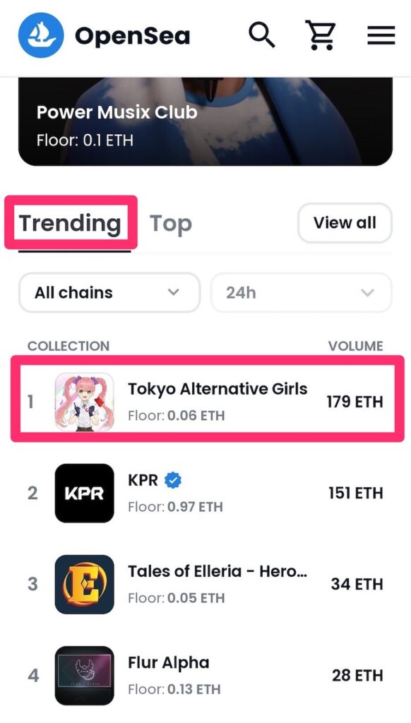 TAGは発売日に世界1位を記録