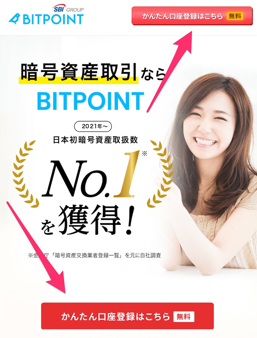 BITPoint（ビットポイント）口座開設の手順
