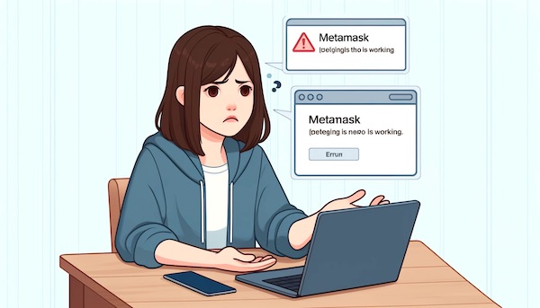 MetaMask(メタマスク)にログインできない原因と対処法