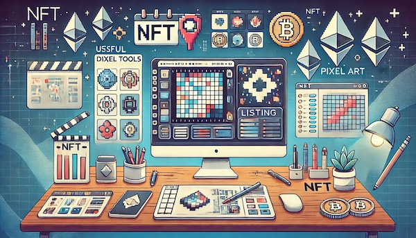 NFTドット絵を販売する方法：初心者向けの簡単ガイド