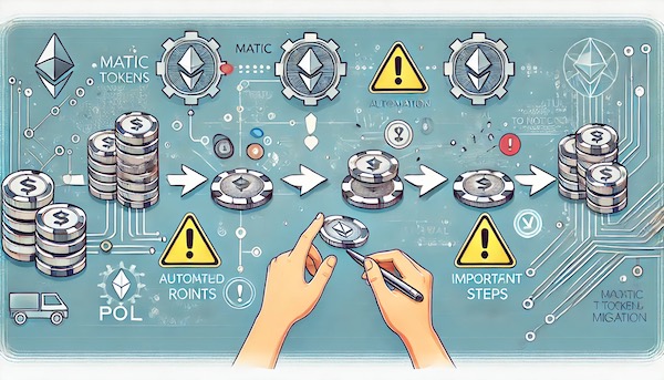 MATICからPOLへの移行の注意点