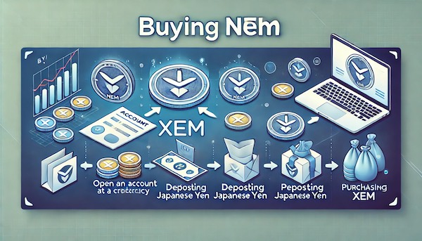 仮想通貨ネム(XEM)の買い方