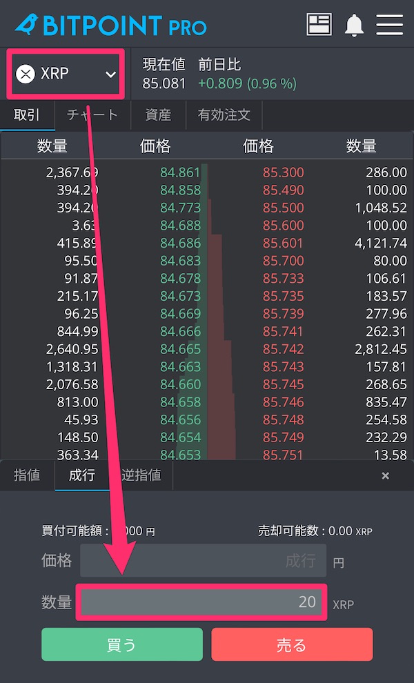 仮想通貨リップル（XRP）の買い方