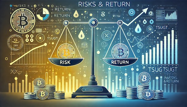 仮想通貨TSUGTに投資する際のリスクとリターン