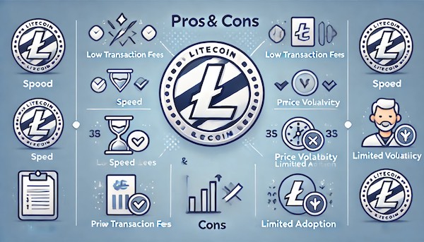 仮想通貨LTCのメリットとデメリット