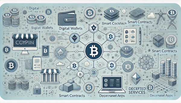 仮想通貨エコシステムの基本構成