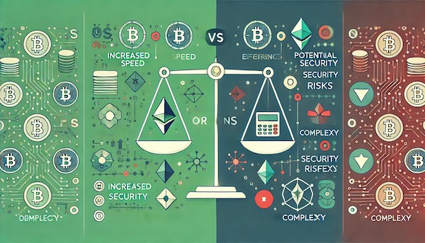 仮想通貨シャーディングのメリットとデメリット