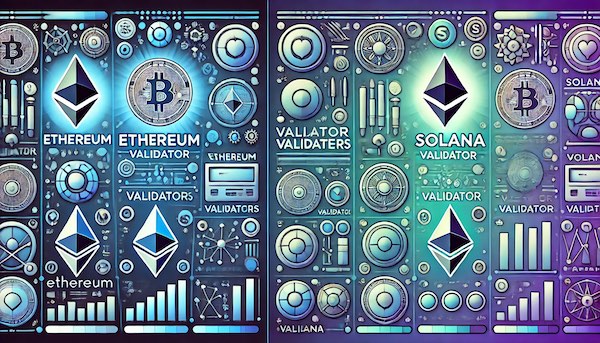 イーサリアムとソラナのバリデーター比較