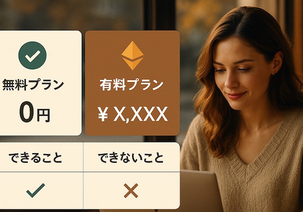 クリプタクトの料金プラン比較と選び方